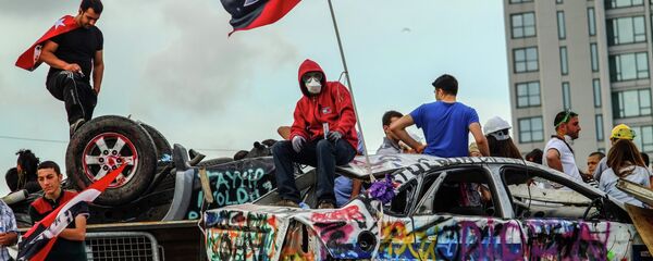 Taksim - Gezi Parkı olayları - Sputnik Türkiye
