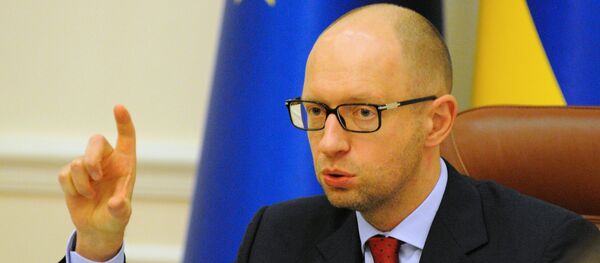 Ukrayna Başbakanı Arseniy Yatsenyuk - Sputnik Türkiye