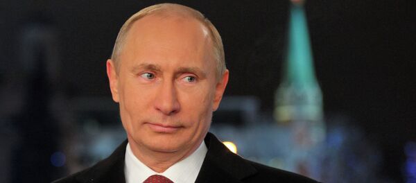 Vladimir Putin'in Yılbaşı mesajı - Sputnik Türkiye