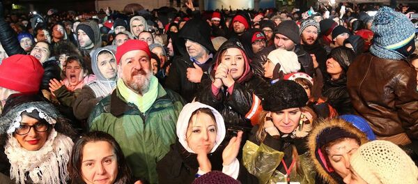 İstanbul'da yılbaşı kutlamaları - Sputnik Türkiye