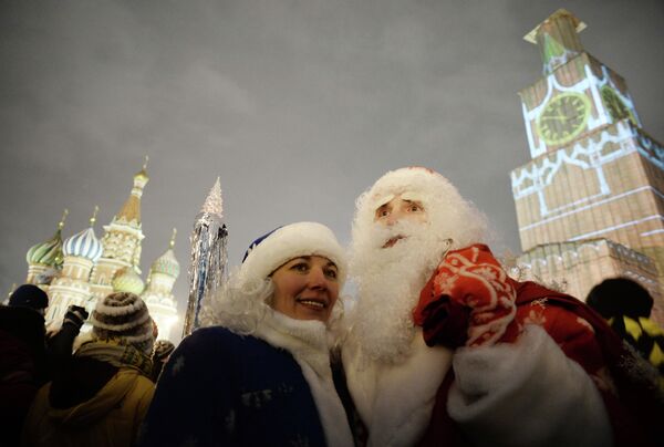 Kızıl Meydan'da yeni yıl kutlamaları Kızıl Meydan'da yeni yıl kutlamaları - Sputnik Türkiye