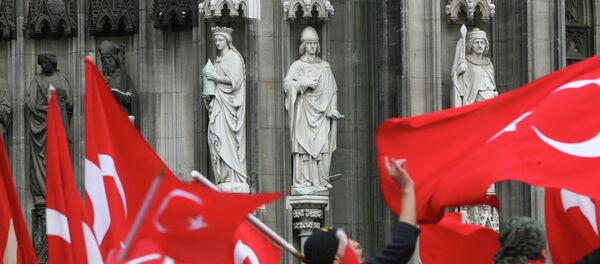 Almanya Köln Katedrali Almanya Köln Katedrali - Sputnik Türkiye
