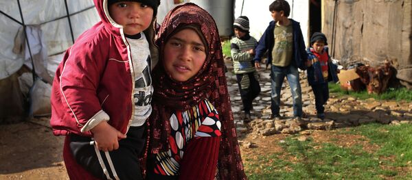 Suriyeli sığınmacılar-Lübnan - Sputnik Türkiye