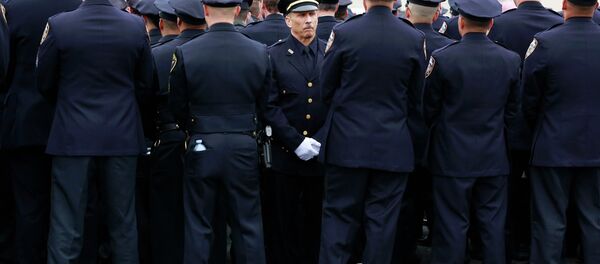 New York polisinden, Belediye Başkanı'na protesto - Sputnik Türkiye