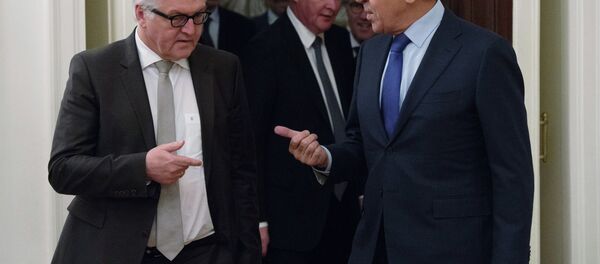 Sergey Lavrov & Frank-Walter Steinmeier - Sputnik Türkiye