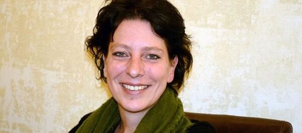 Hollandalı gazeteci Frederike Geerdink - Sputnik Türkiye