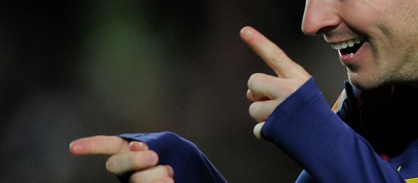 Barcelona'nın Arjantinli golcüsü Lionel Messi - Sputnik Türkiye