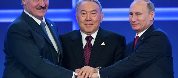 Avrasya Ekonomik Birliği liderleri - Sputnik Türkiye