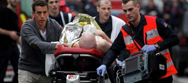 Fransız mizah dergisi Charlie Hedbo'ya düzenlenen saldırı, dünya gündemini sarstı. - Sputnik Türkiye