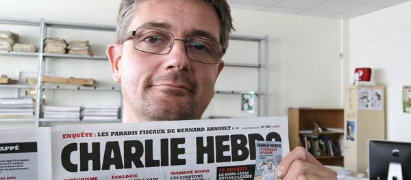 Charlie Hebdo- Stephane Charbonnier - Sputnik Türkiye