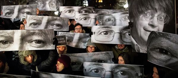 Charlie Hebdo protestosu - Sputnik Türkiye