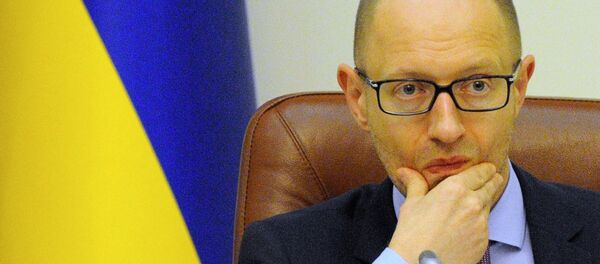 Ukrayna Başbakanı Arseniy Yatsenyuk - Sputnik Türkiye