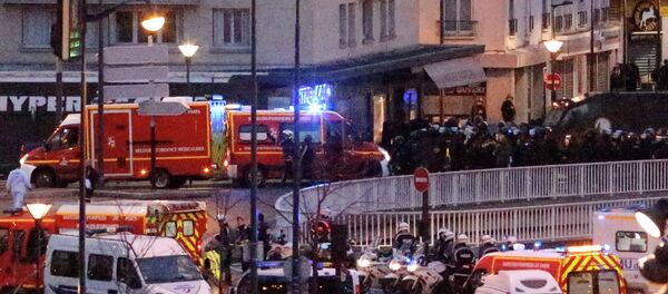 Paris'te Yahudi marketine saldırı - Sputnik Türkiye