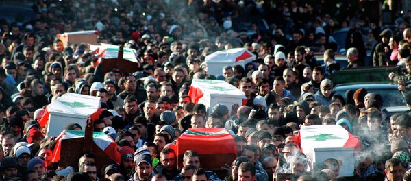 Nusra Cephesi, Lübnan'ı kana buladı - Sputnik Türkiye