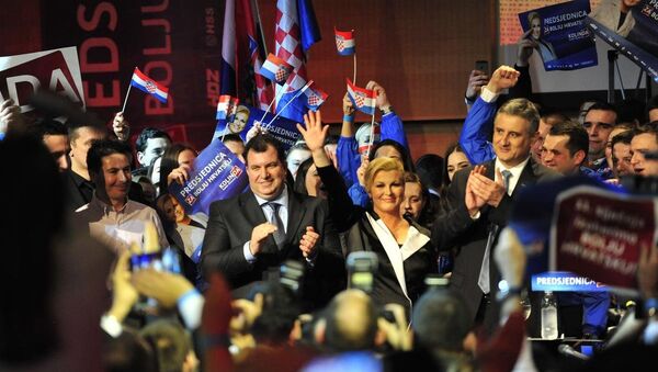 Hırvatistan'daki cumhurbaşkanı seçimi - Sputnik Türkiye