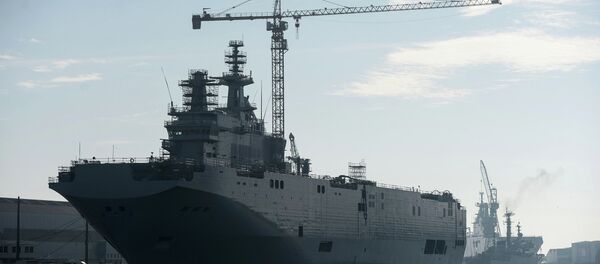 Mistral tipi helikopter gemisi - Sputnik Türkiye