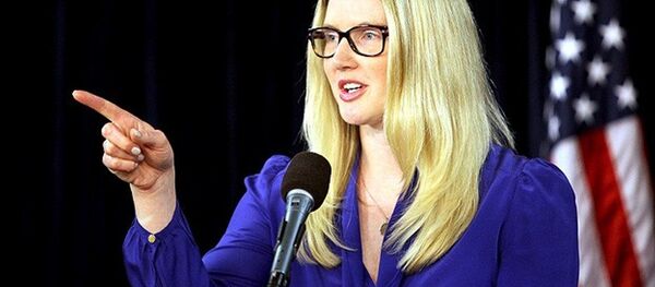 ABD Dışişleri Bakanlığı Sözcü Yardımcısı Marie Harf - Sputnik Türkiye