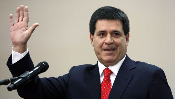 Paraguay Devlet Başkanı Horacio Cartes - Sputnik Türkiye