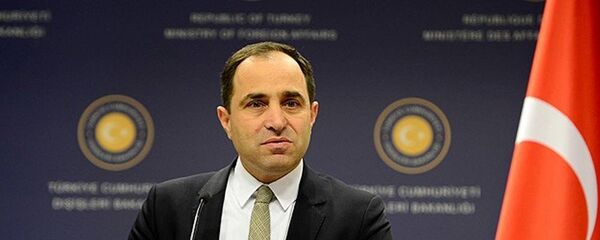 Türkiye Dışişleri Bakanlığı Sözcüsü Tanju Bilgiç Türkiye Dışişleri Bakanlığı Sözcüsü Tanju Bilgiç - Sputnik Türkiye