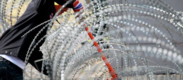 Suudi Arabistan IŞİD'e karşı duvar - Sputnik Türkiye