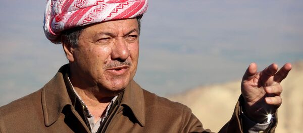 Irak Kürt Bölgesel Yönetimi Başkanı Mesud Barzani - Sputnik Türkiye