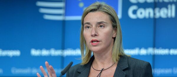 Avrupa Birliği Güvenlik ve Dış Politika Yüksek Temsilcisi Federica Mogherini - Sputnik Türkiye