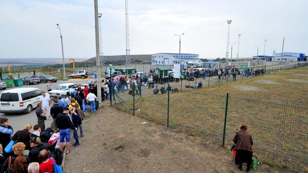 Ukraynalı mülteciler  - Sputnik Türkiye