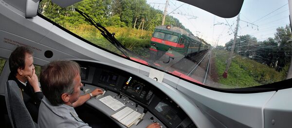 Moskova hızlı tren hattı - Sputnik Türkiye