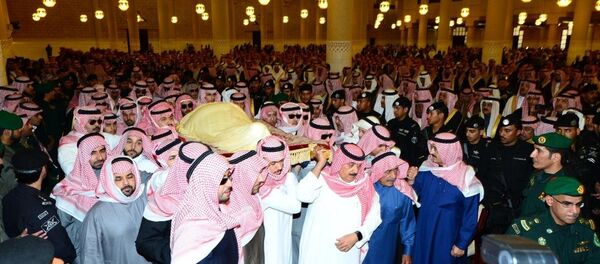 Suudi Arabistan Kralı Abdullah bin Abdulaziz'in cenazesi - Sputnik Türkiye