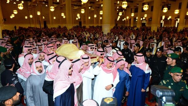 Suudi Arabistan Kralı Abdullah bin Abdulaziz'in cenazesi - Sputnik Türkiye