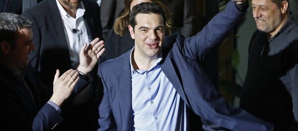 Yunanistan seçimleri - SYRIZA lideri Aleksis Tsipras - Sputnik Türkiye