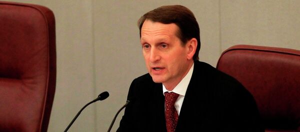 Sergey Narışkin - Sputnik Türkiye