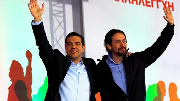Podemos Partisi Genel Sekreteri Pablo Iglesias - Sputnik Türkiye