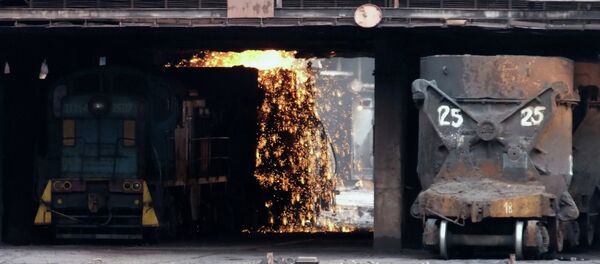 Yenakiyevo Çelik Fabrikası - Sputnik Türkiye