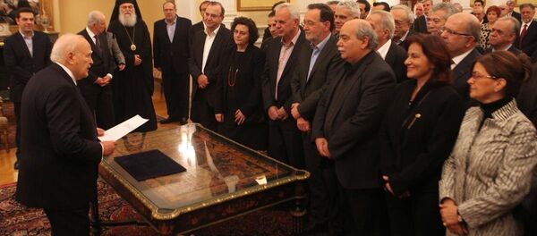 Yunanistan'da yeni hükümet kuruldu - Sputnik Türkiye