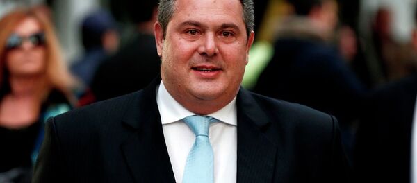 Yunanistan Savunma Bakanı Panos Kammenos - Sputnik Türkiye
