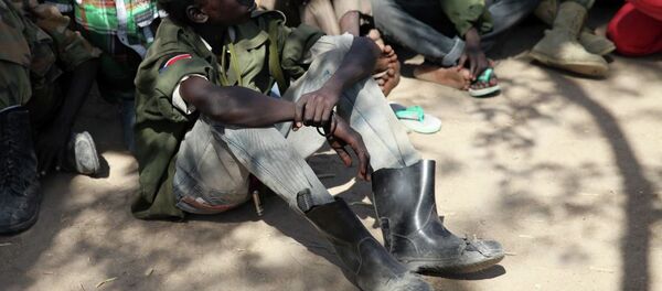 Güney Sudan'daki çocuk askerler - Sputnik Türkiye