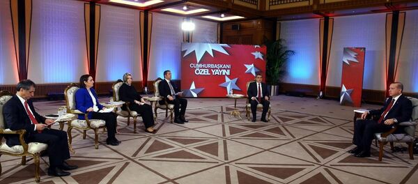 Türkiye Cumhurbaşkanı Recep Tayyip Erdoğan - Sputnik Türkiye