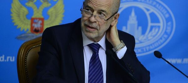 Birleşmiş Milletler Suriye Özel Temsilcisi Danışmanı ve Rusya Bilimler Akademisi Şarkiyat Enstitüsü Bilim Danışmanı Prof. Dr. Vitaliy Naumkin - Sputnik Türkiye