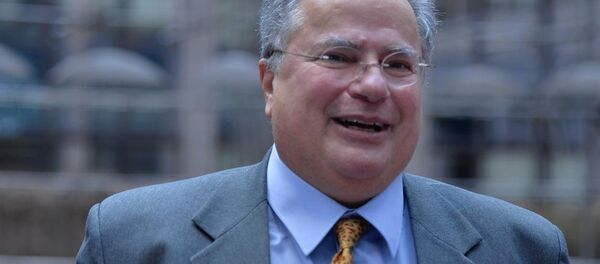 Yunanistan Dışişleri Bakanı Nicolaos Kotzias - Sputnik Türkiye