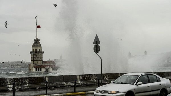 İstanbul'da lodos - Sputnik Türkiye