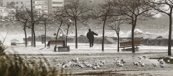 Şiddetli lodos İstanbul’u esir aldı - Sputnik Türkiye