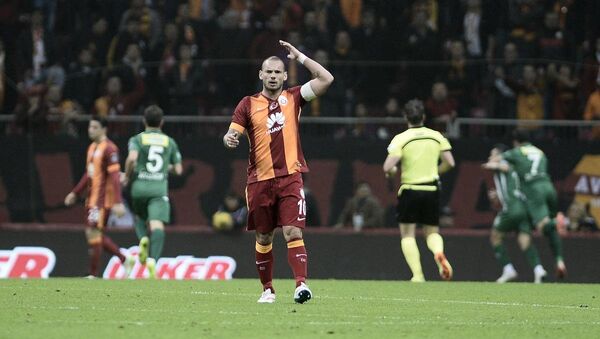 Galatasaraylı oyuncu Wesley Sneijder - Sputnik Türkiye