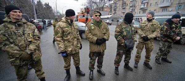 Aydar taburunun eylemi - Sputnik Türkiye