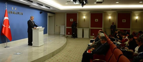 Başbakan Yardımcısı ve Hükümet Sözcüsü Bülent Arınç Başbakan Yardımcısı ve Hükümet Sözcüsü Bülent Arınç - Sputnik Türkiye