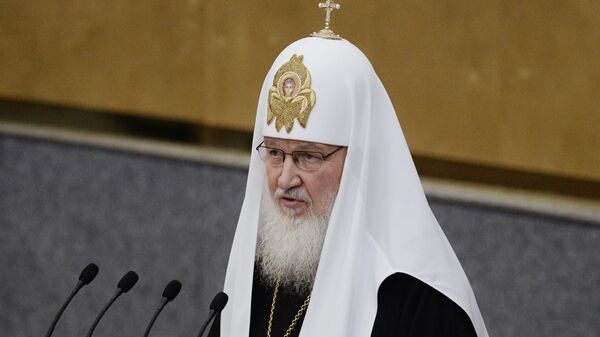 Rus Ortodoks Kilisesi lideri Patrik Kirill - Sputnik Türkiye