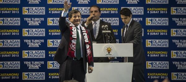 Başbakan Ahmet Davutoğlu - Sputnik Türkiye