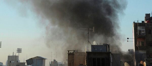 Suriye-Şam füze saldırısı - Sputnik Türkiye