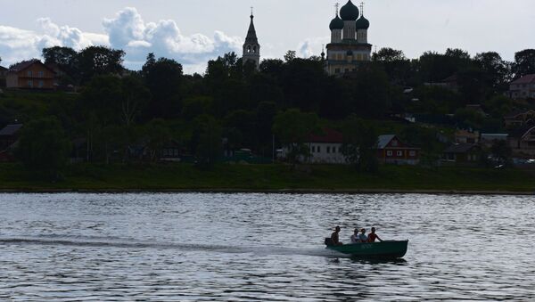 Yaroslavl bölgesi. Volga nehri - Sputnik Türkiye