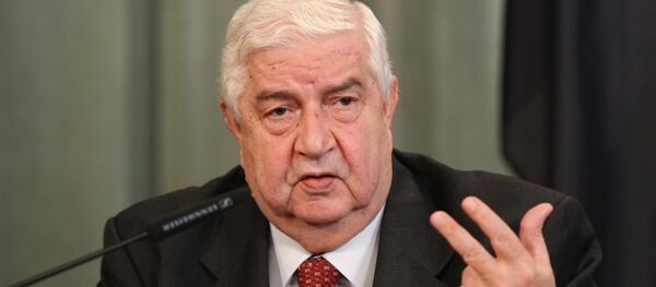 Suriye Dışişleri Bakanı Velid Muallim - Sputnik Türkiye